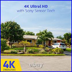 ANNKE 4K Video 8MP CCTV Camera for DVR Home Surveillance System Kit Night Vision