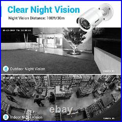 ANNKE 4/8CH 5IN1 5MP Lite DVR 3000TVL CCTV Camera IP66 Night Vision Security Kit