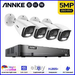 ANNKE 5MP 8CH CCTV Camera System Full Color Night Vision AI Human Detection Kit