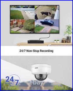 ANNKE 5MP 8CH CCTV System 4K POE NVR Audio In IP Camera Outdoor Night Vision Kit
