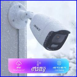 ANNKE 5MP CCTV Camera System 8CH H. 265+ DVR Full Color Night Vision Security Kit