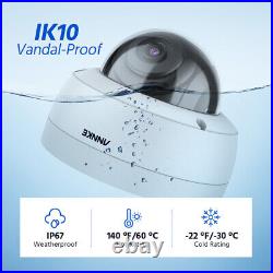 ANNKE 5MP CCTV Camera System IP Security 8CH 6MP POE H. 265+ NVR Night Vision Kit