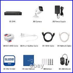 ANNKE 5MP CCTV Full HD IR Night Vision Outdoor Camera 8CH H. 265 DVR Security Kit
