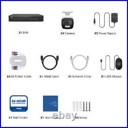 ANNKE 5MP CCTV System 8CH H. 265+ DVR True Color Night Vision Camera Security Kit