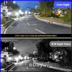 ANNKE 5MP CCTV System Color Night Vision POE IP Camera 6MP 8CH H. 265+ NVR Kit 1T