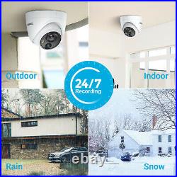 ANNKE 5MP CCTV System Dome PIR Camera Outdoor 8CH DVR Home Security System Kit