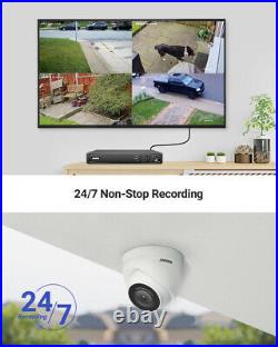 ANNKE 5MP POE CCTV Camera System 4K Video 8MP 16CH NVR Audio Home Security Kit