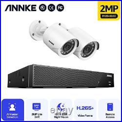 ANNKE 8CH 1080p CCTV Security Camera System H. 265+ Video DVR 3000TVL Outdoor Kit