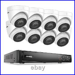 ANNKE 8CH/16CH 4K Home PoE Security System H. 265+ NVR Kit Audio in Night Vision