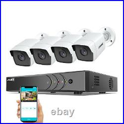 ANNKE 8CH H. 265+5IN1 DVR CCTV Outdoor 5MP Camera IP67 Night Vision Security Kit