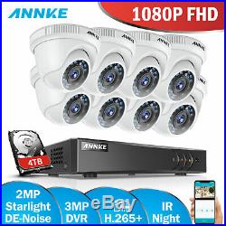 ANNKE CCTV System 3MP DVR 1080P Outdoor Vivid HD Camera Night Vision Full Kit IR