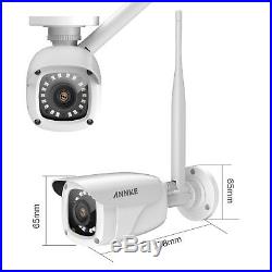 ANNKE FHD 1080P Wireless Wifi 6XIP CCTV Camera 8CH NVR Home Security System Kit