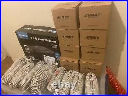 ANNKE PoE 4K Security System 8MP 8CH H. 265+ NVR 8pcs Camera Kit IP67 Night New