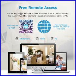 ANRAN Home Security Camera System 3MP 4CH WIFI NVR 1TB HDD Kit Wireless CCTV Kit