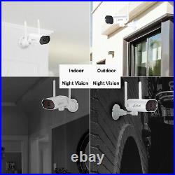ANRAN Wifi Security Camera System Wireless CCTV 1080P Outdoor 4CH/8CH DVR Kits
