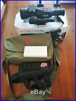 ATN X-Sight ll HD 5-20x with battery kit Air Rifle/Rimfire