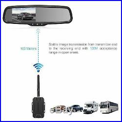 AUTO-VOX Wireless Reverse Camera Kit Car Backup Camera wRear View Mirror Monitor