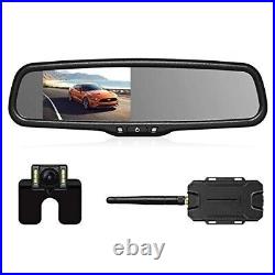 AUTO-VOX Wireless Reverse Camera Kit Car Backup with Rear View Mirror Monitor