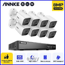 Annke 4k Cctv Camera System 8mp 8ch Video Dvr Outdoor VIVID Hd Home Security Kit