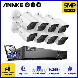 Annke 5mp Cctv Full Hd Night Vision Outdoor 8ch Dvr Home Security System Kit 4t