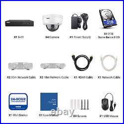 Annke 6mp Cctv System Ip Poe 6mp 8ch Video Nvr 5mp Dome Camera Night Vision Kit