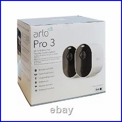 Arlo Pro 3 2K Wireless Security Camera With 2 Way Audio & Integrated Spotlight