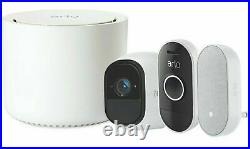 Arlo Pro HD Wireless Home Security Camera Kit + 2-Way Doorbell Audio Chime App
