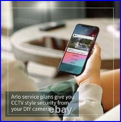 Arlo Ultra2 Wireless Home Security Camera System CCTV, 2-Way Audio, 4 Cam Kit