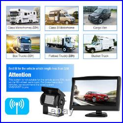 Bus RVs Truck 5 Wireless Reversing Rear View HD Monitor Night Vision Camera Kit