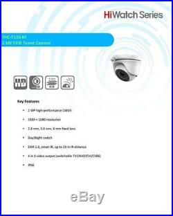 CCTV 8CH Hikvision Turbo HD 4K DVR 1080P 2.0MP NightVision Camera Security Kit