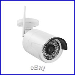 CCTV Camera Security System Night Vision 4CH 720P HD NVR Kit+4 Outdoor IP Camera