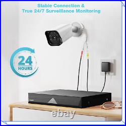 CCTV Camera System 1080P DVR Outdoor Home Surveillance/Office Security Kit UK