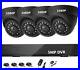 CCTV Camera System HD 1080P 8CH DVR Hard Drive Outdoor Home Security Kit