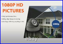 CCTV SYSTEM HDMI HIk-CONNECT DVR DOME NIGHT VISION OUTDOOR CAMERA FULL KIT UK