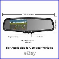 Car Rear View Kit 4.3 LCD Mirror Monitor + Night Vision Reverse Backup Camera