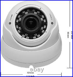 Cctv System 16ch 4mp 1080p Hdmi Dvr Dome Night Vision Outdoor Cameras Full Kit