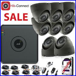 Cctv System Dvr 4ch 8ch Hd Outdoor 20 Nightvision Dome Camera Home Security Kit