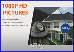 Cctv System Dvr 4ch 8ch Hd Outdoor 20 Nightvision Dome Camera Home Security Kit