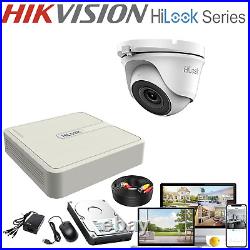 Cctv System Hikvision Hilook Hd 4ch 8ch Dvr Dome Night Vision Outdoor Camera Kit