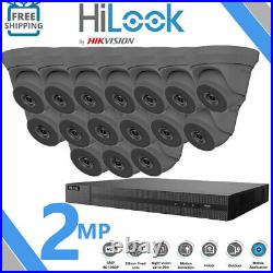 Cctv System Hikvision Hilook Hdmi Dvr Colorvu Night Vision Outdoor Camera Kit
