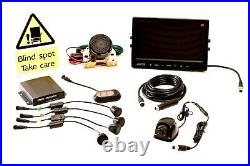 DVS Kit System HD Camera, Side Scan Sensors, Left Turn Alert, HGV Lorry/Truck TfL