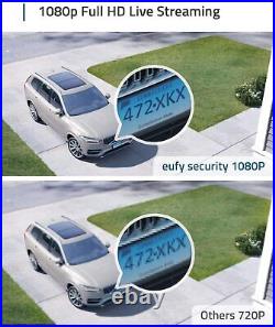 EUFY SECURITY EUFYCAM 2C 2-CAMERA KIT 1080p HD IP67 OUTDOOR WIRELESS NEW