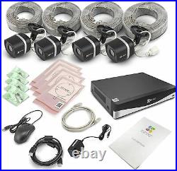 EZVIZ 4K 8MP UltraHD 8CH 2TB NVR IP PoE 4-CAMS Surveillance Smart UN-1884A2KIT