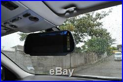 Easy-Fit Hi-Res 7 Mirror Reversing Camera Kit Numberplate CCD Camera- PM35
