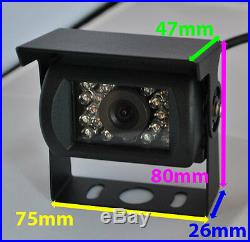 Easy-Fit Hi-Res 7 Mirror Reversing Camera Kit S/ Steel CCD Camera- EW3022