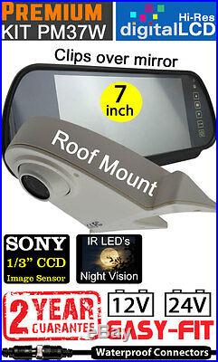 Easy-Fit Hi-Res Reversing Camera Kit Sprinter Van roof CCD Camera PM37W
