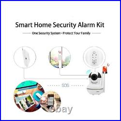 Ener-j Smart Home Wireless Ip Hd Cctv Security Kit Night Vision Indoor + Sensors