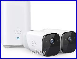 Eufy Cam2 Wireless Home Security Camera System 1080p Night Vision IP67 2-Cam Kit