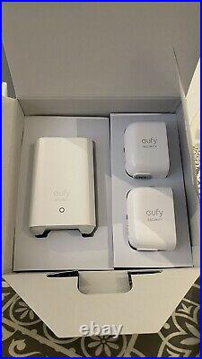 Eufy Security, Eufycam 2c kit, 2 battery cameras plus homebase 2