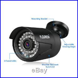 FLOUREON 8CH 1080P AHD DVR Outdoor 3000TVL 2.0MP Camera CCTV Security System Kit